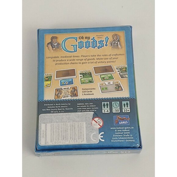 Oh My Goods!  Alexander Pfister Base Game Card Game Lookout Games - Picture 3 of 6